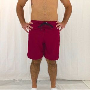 BODY GLOVE SWIM TRUNKS - CRIMSON RED🥀